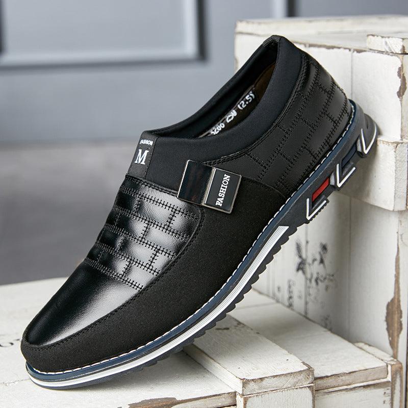 Large Size Leather Shoes Men 2020 New Casual Leather Shoes Men - melvincucci