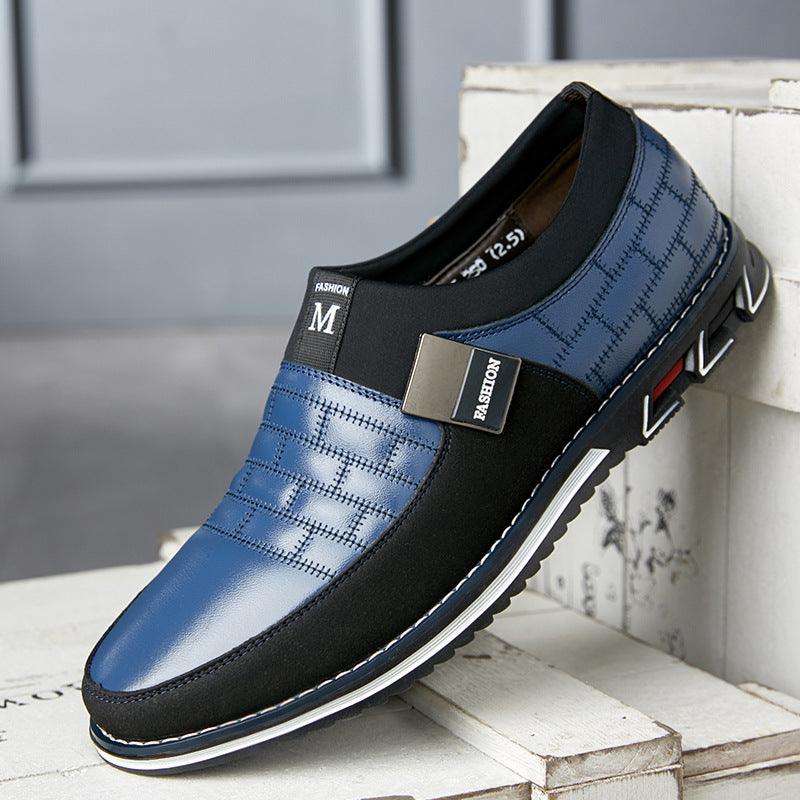 Large Size Leather Shoes Men 2020 New Casual Leather Shoes Men - melvincucci