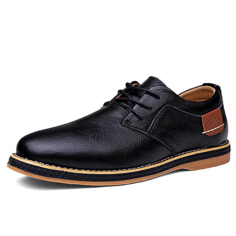Large Size Leather Shoes Men 48 Leather British Shoes Men - melvincucci