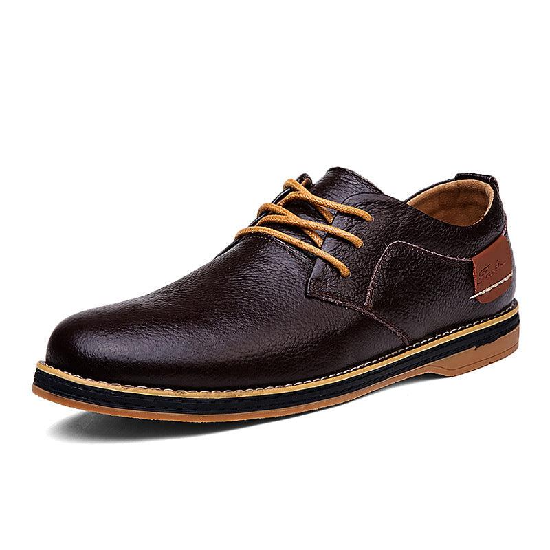 Large Size Leather Shoes Men 48 Leather British Shoes Men - melvincucci