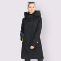Large Winter Jackets For Women Long Jacket Outdoor Black - melvincucci
