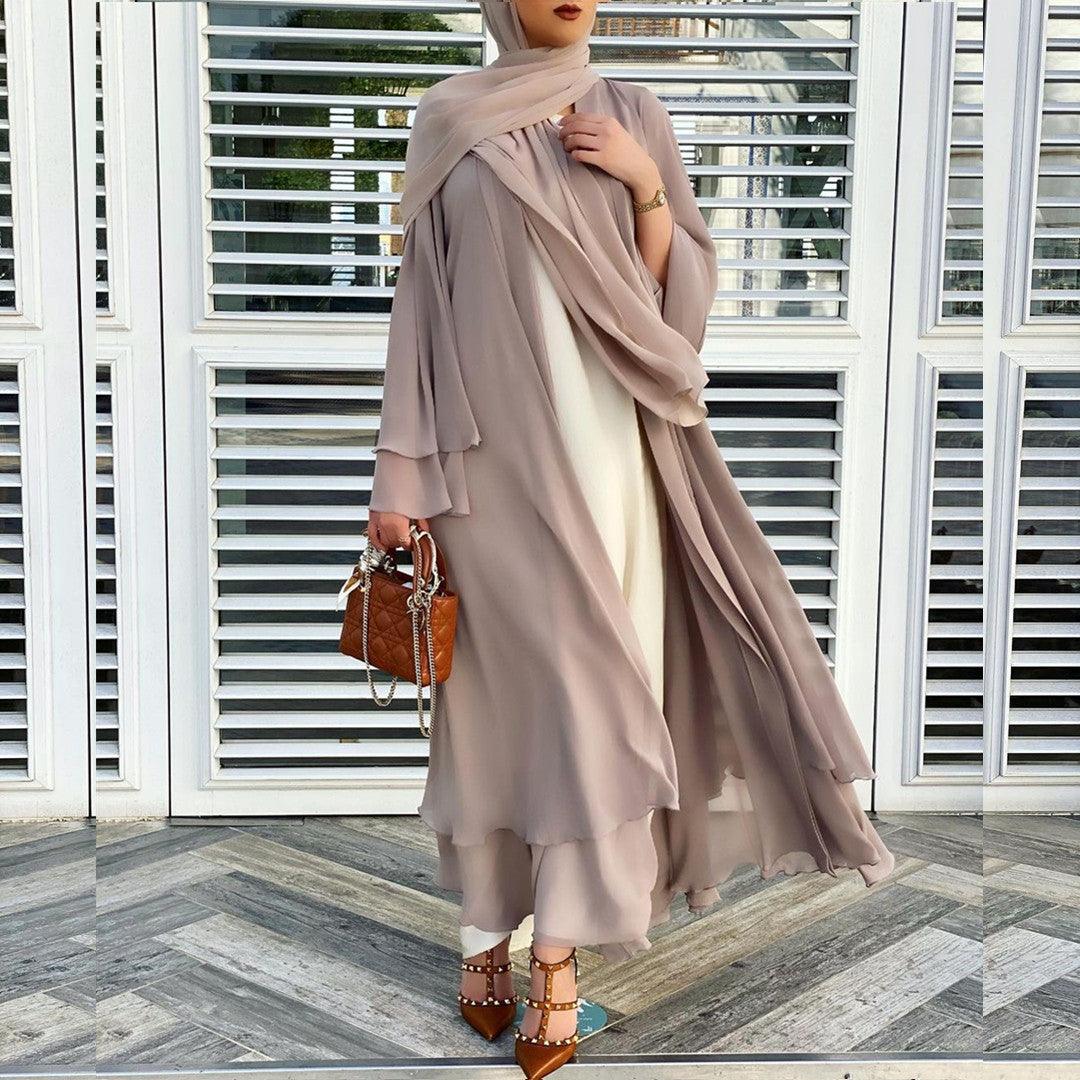 Latest Muslim Abaya Fashion Soft And Elegant Large - melvincucci