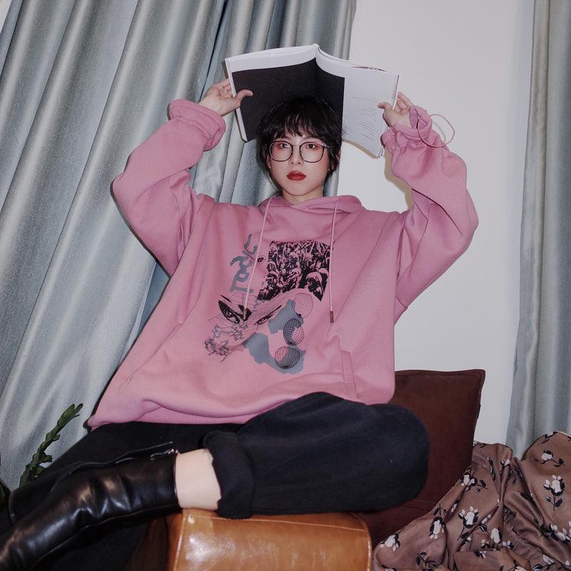 Lazy Hooded Sweatshirt - melvincucci