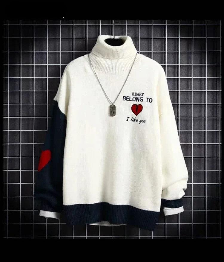 Lazy Japanese Sweater Jacket Thicken Couple Knitwear - melvincucci