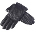 Leather Gloves Men Winter Warmth Thickened Plus Velvet Touch Screen Sheepskin Button Gloves Men - melvincucci