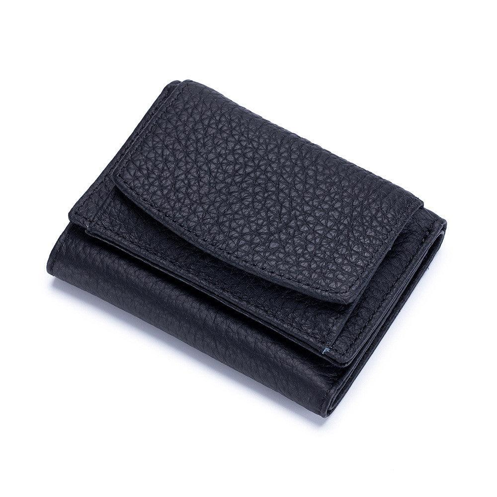 Leather Japanese Mini Short Women Wallet - melvincucci