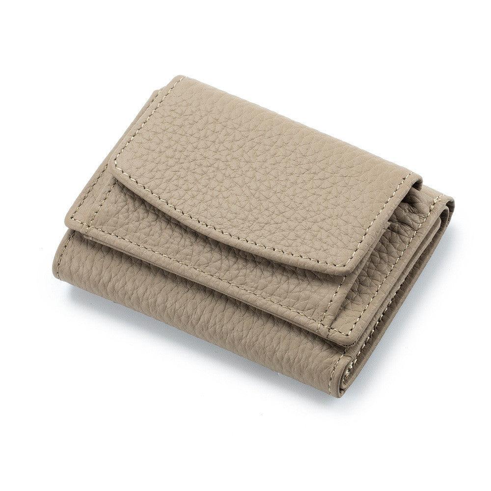 Leather Japanese Mini Short Women Wallet - melvincucci