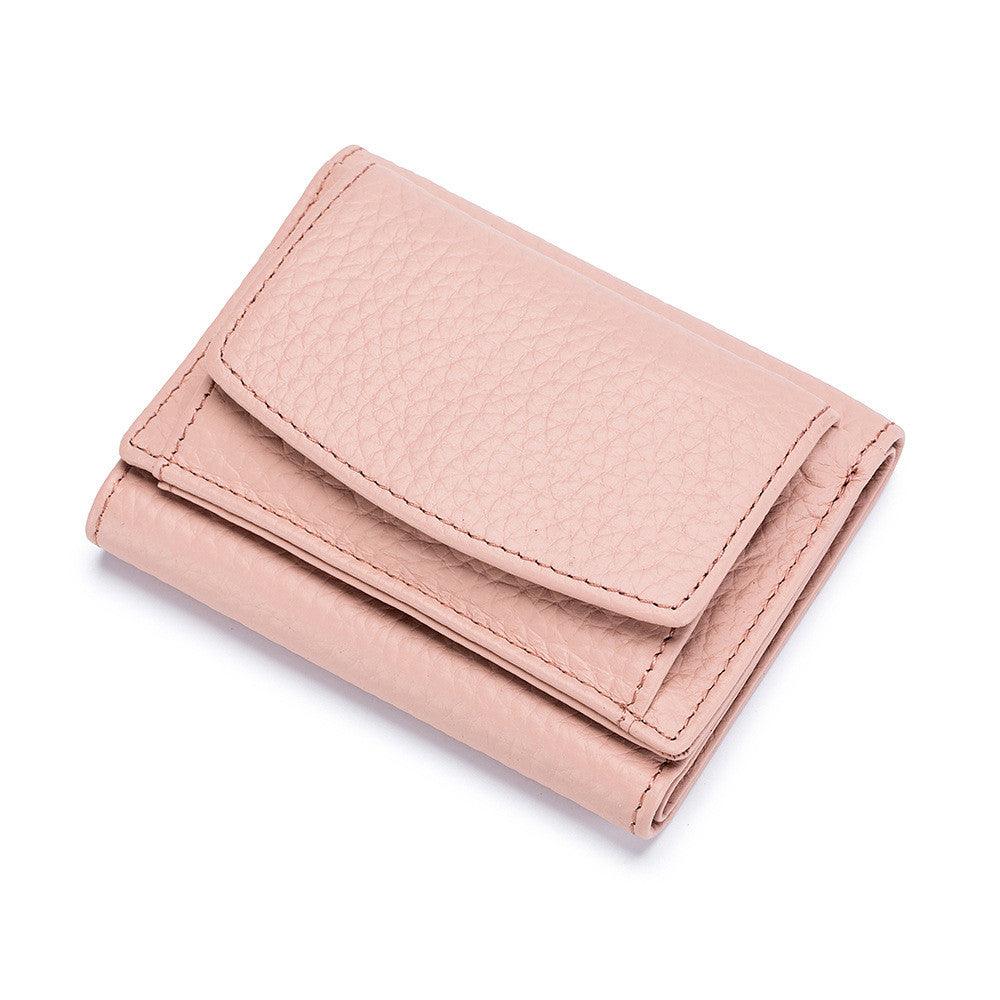 Leather Japanese Mini Short Women Wallet - melvincucci