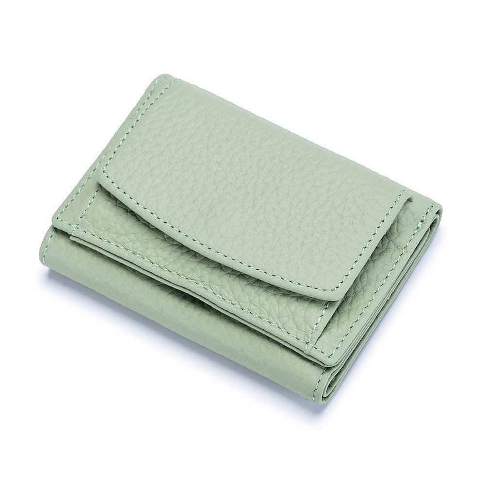 Leather Japanese Mini Short Women Wallet - melvincucci