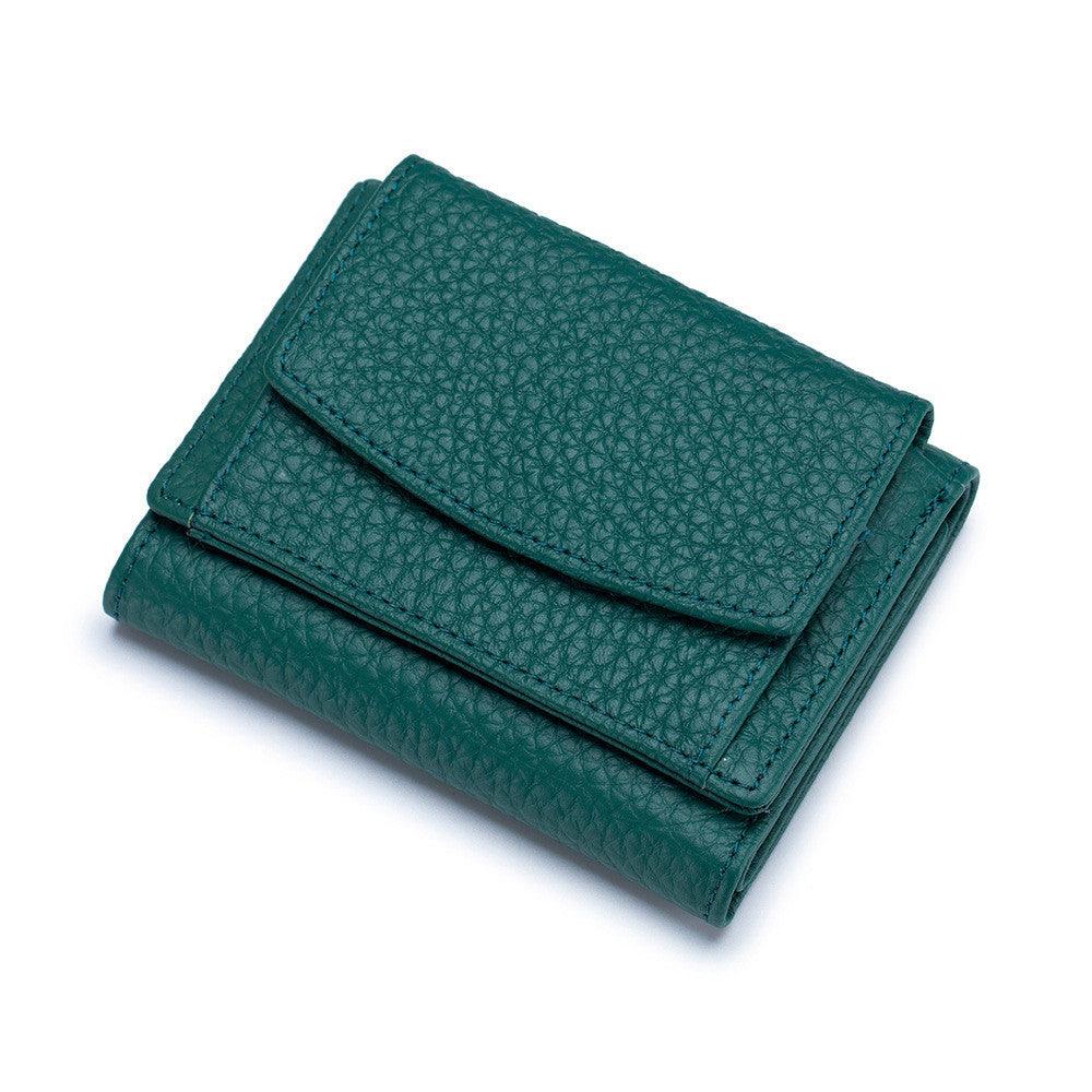 Leather Japanese Mini Short Women Wallet - melvincucci