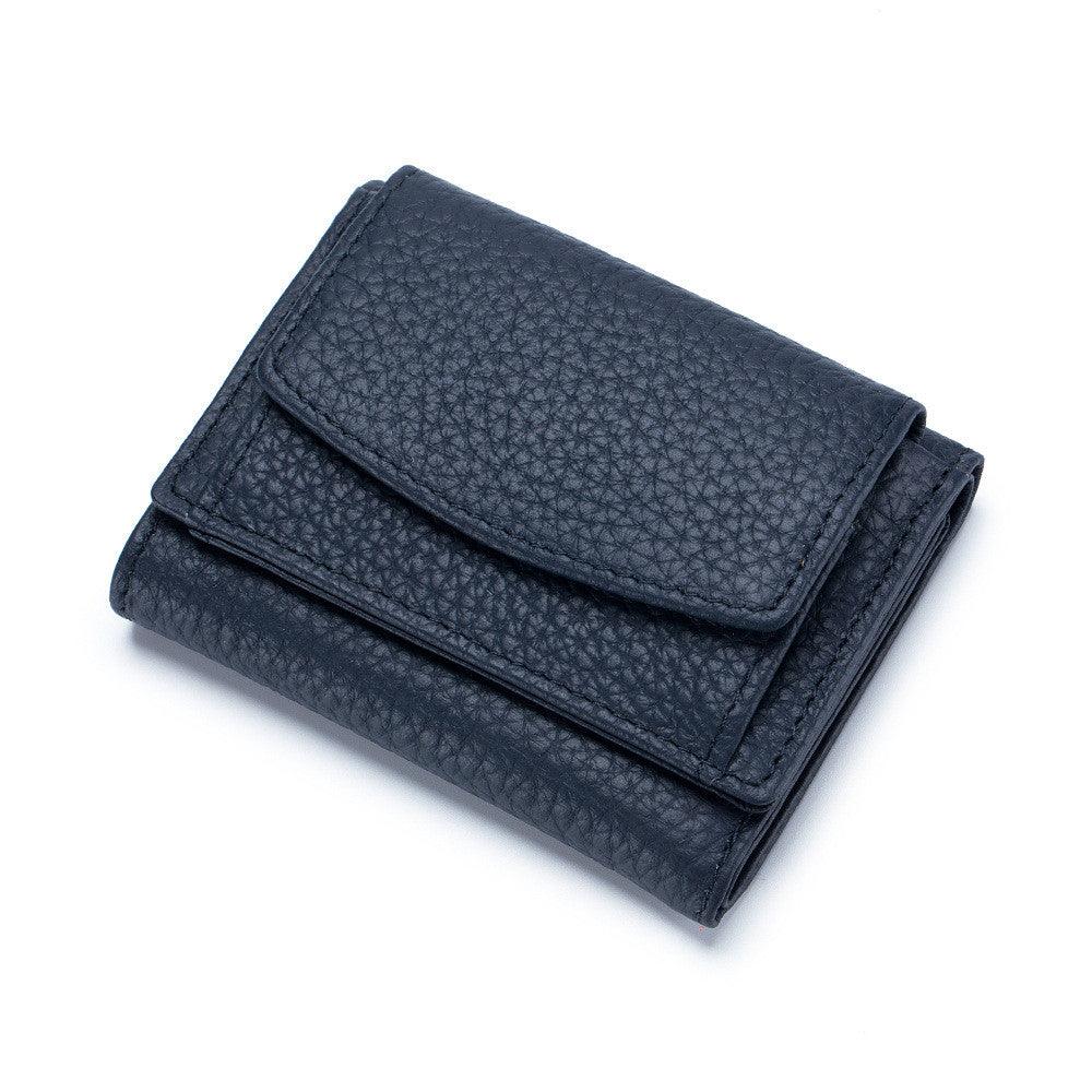 Leather Japanese Mini Short Women Wallet - melvincucci