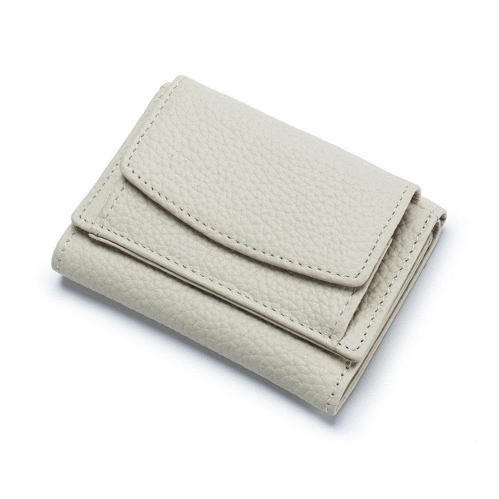 Leather Japanese Mini Short Women Wallet - melvincucci
