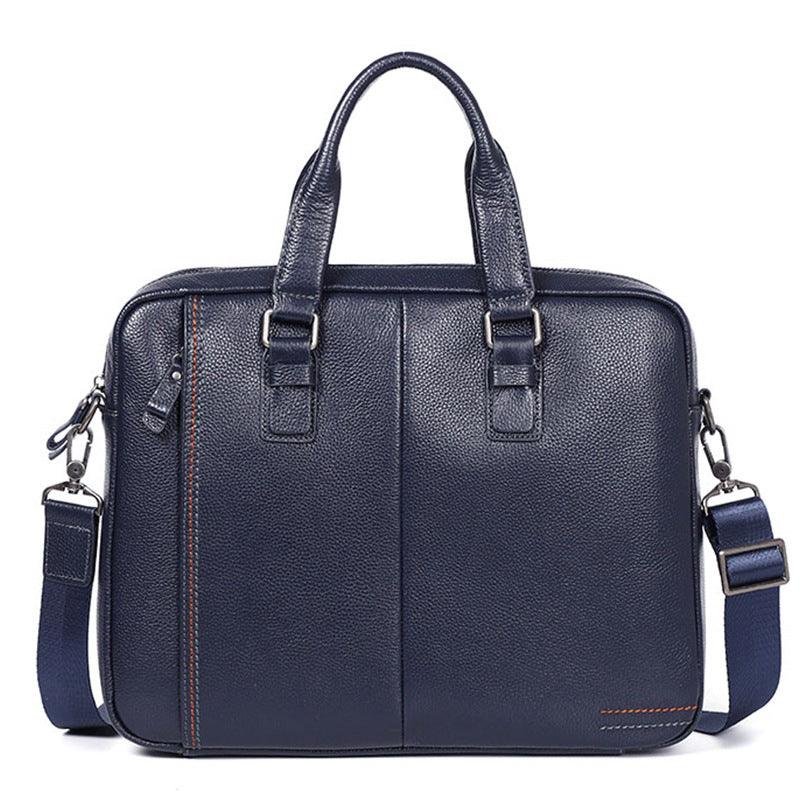 Leather leather handbag for men - melvincucci