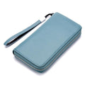 Leather Long Wallet Leather Wallet Men Clutch Bag Zipper Clutch Bag - melvincucci