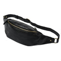 Leather men's small chest bag - melvincucci