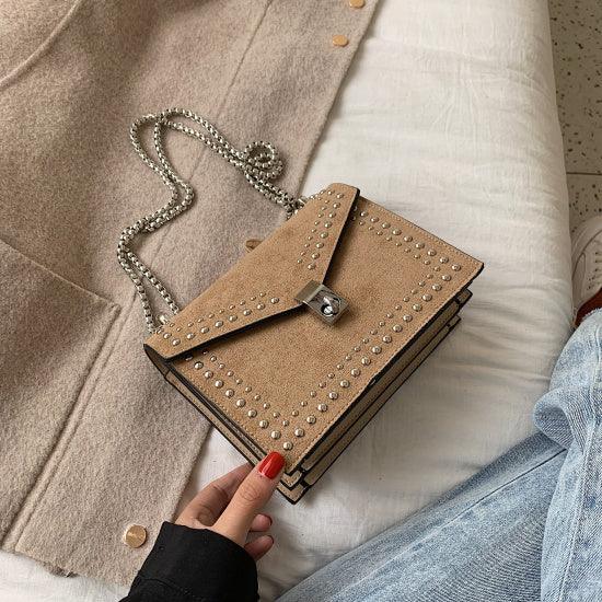 Leather Scrub Small Shoulder Messenger Bags For Women - melvincucci
