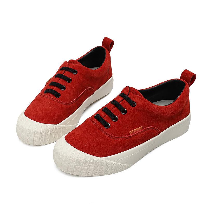 Leather Shoe Non-Slip Small White Shoe Lady - melvincucci
