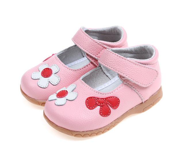 Leather Shoes Korean Princess Shoes Single Shoes Cowhide Children'S Shoes Baby Shoes - melvincucci