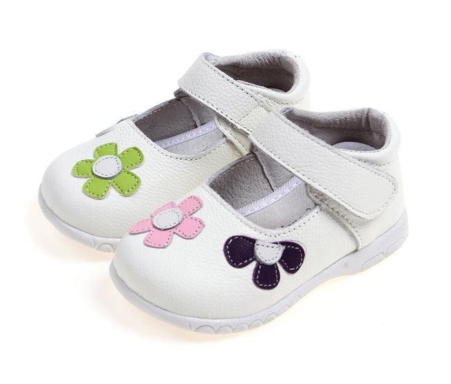 Leather Shoes Korean Princess Shoes Single Shoes Cowhide Children'S Shoes Baby Shoes - melvincucci