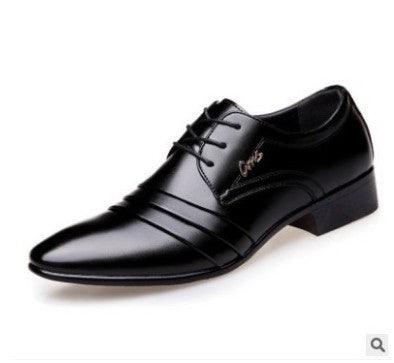 Leather Shoes Men Summer Breathable Men's Shoes - melvincucci