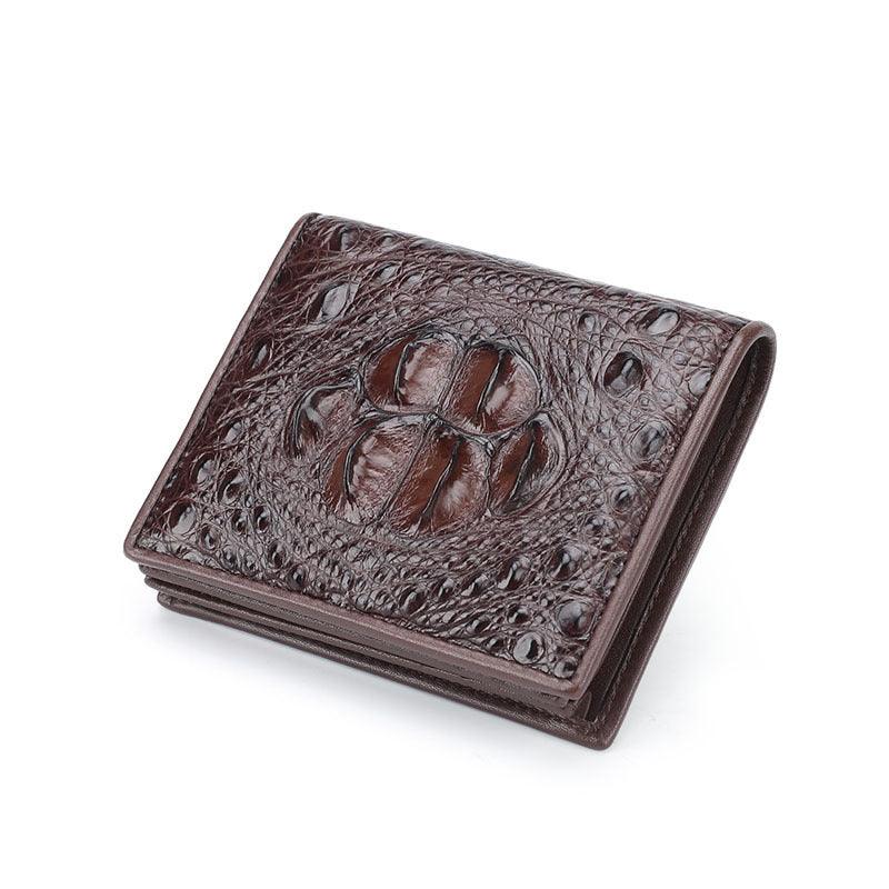 Leather wallet men's wallet - melvincucci