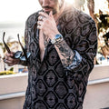 Leopard chain print shirt - melvincucci