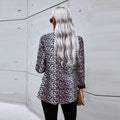 Leopard Print Small Suit Jacket Women - melvincucci