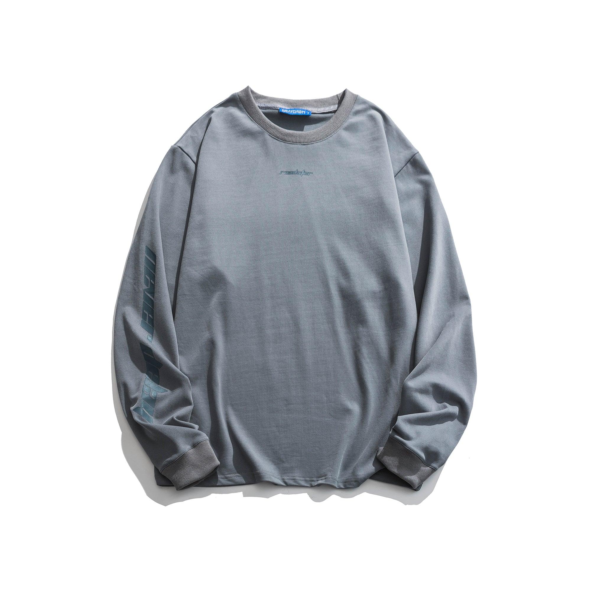 Letter print long sleeve - melvincucci