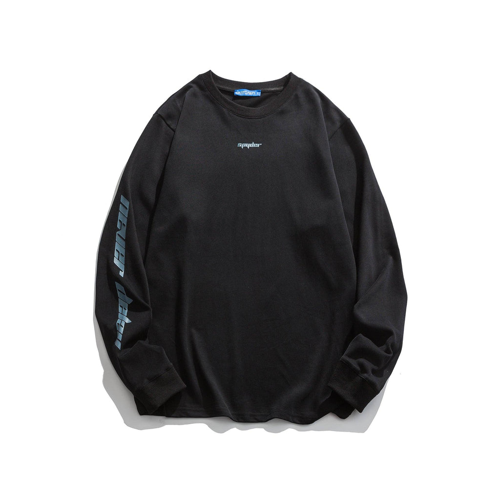 Letter print long sleeve - melvincucci