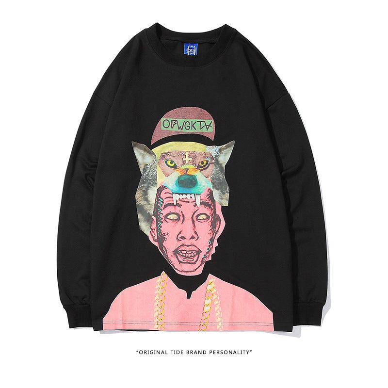Letter Printed Sweatshirts Men - melvincucci