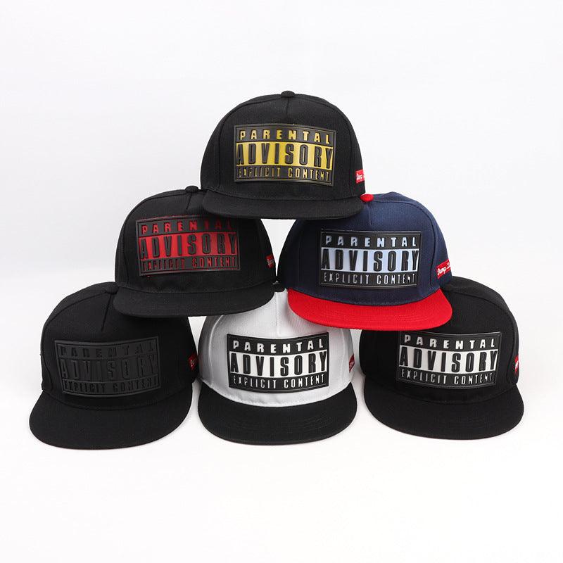 Letter Three-dimensional Printed Rubber Baseball Hat For Men And Women - melvincucci