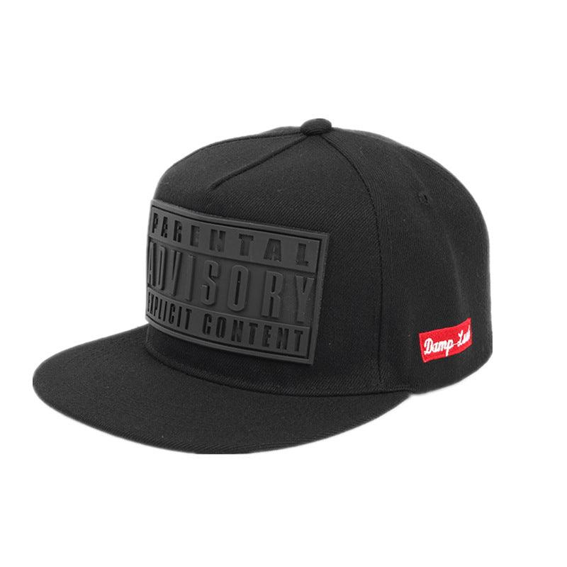 Letter Three-dimensional Printed Rubber Baseball Hat For Men And Women - melvincucci