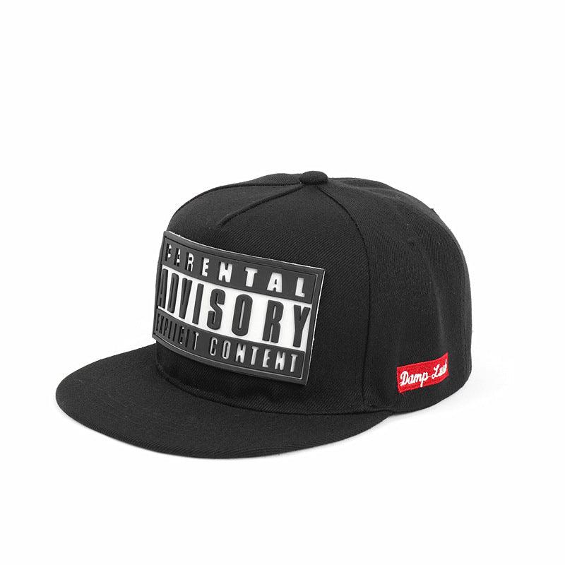 Letter Three-dimensional Printed Rubber Baseball Hat For Men And Women - melvincucci