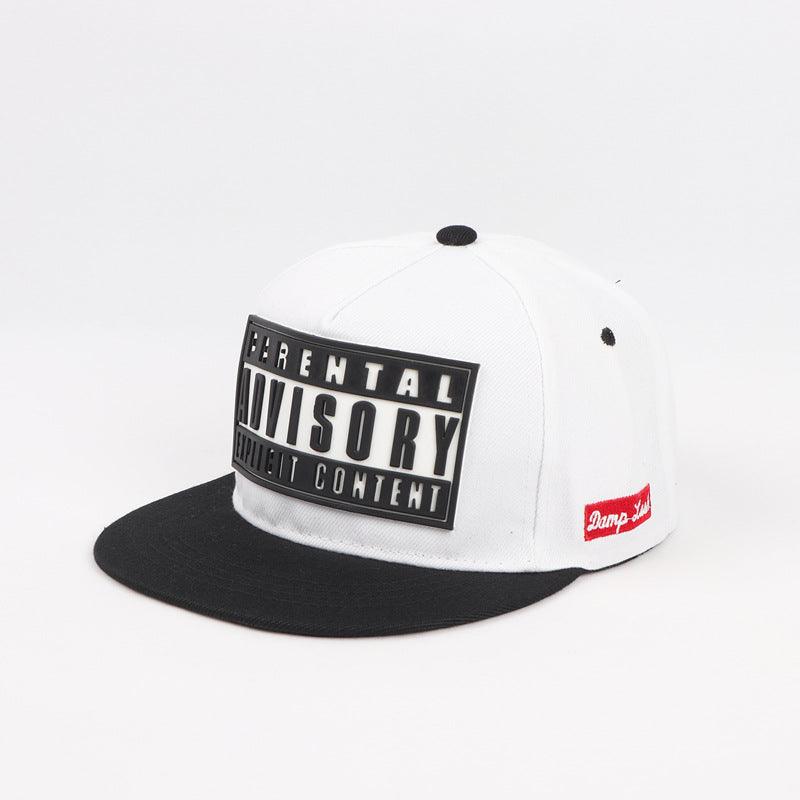Letter Three-dimensional Printed Rubber Baseball Hat For Men And Women - melvincucci