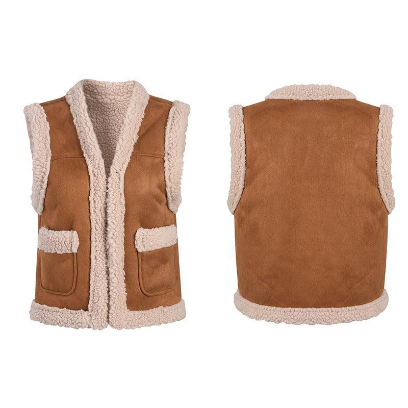 Lisa Lamb Vest Coat Lace Shirt Fashion Suit - melvincucci