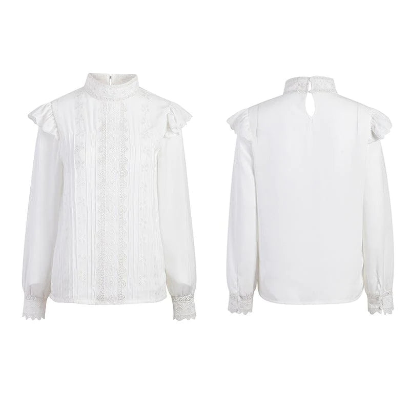 Lisa Lamb Vest Coat Lace Shirt Fashion Suit - melvincucci