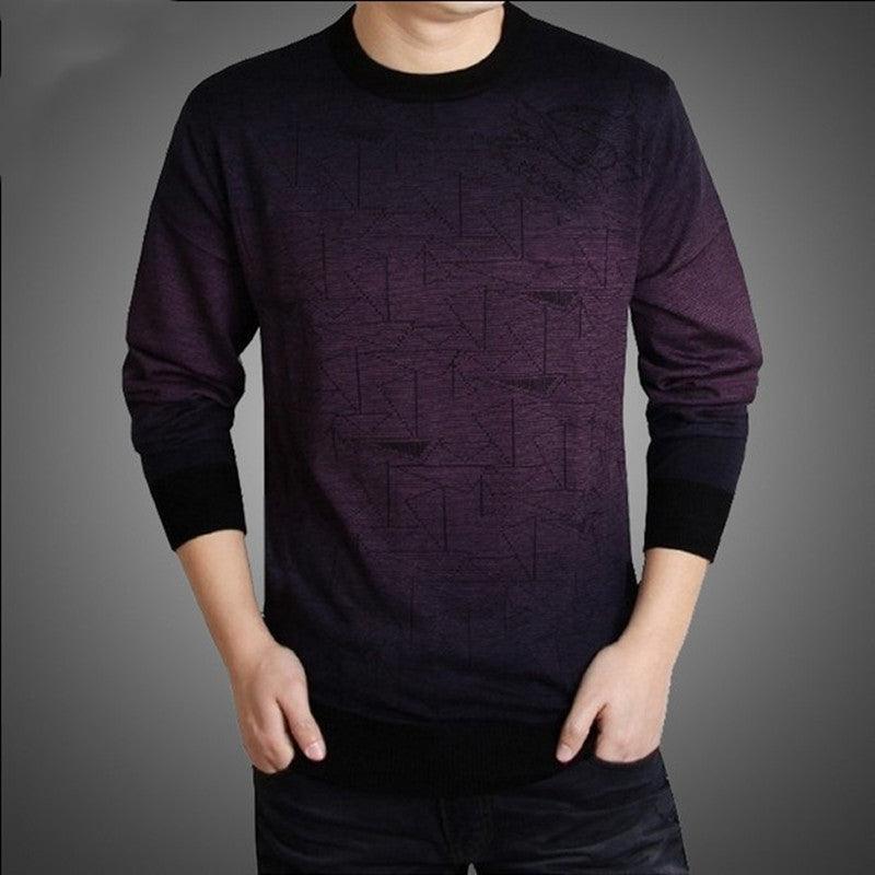 Long sleeve t-shirt middle-aged men - melvincucci