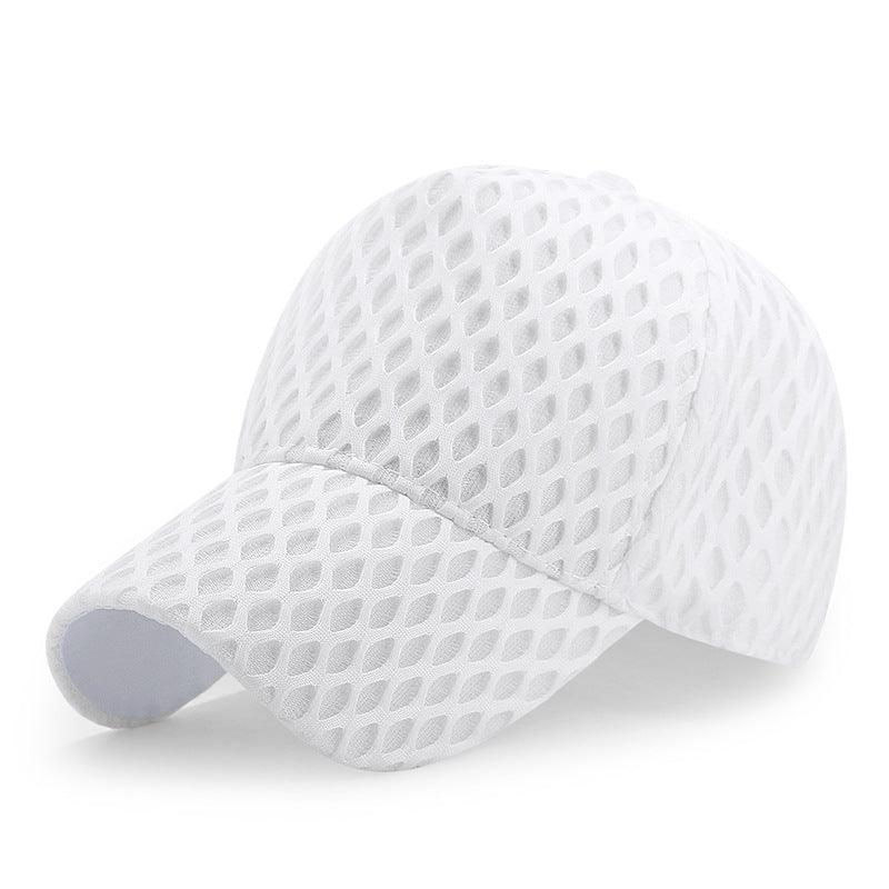 Long Tongue Hat Men Summer Hollow Mesh - melvincucci