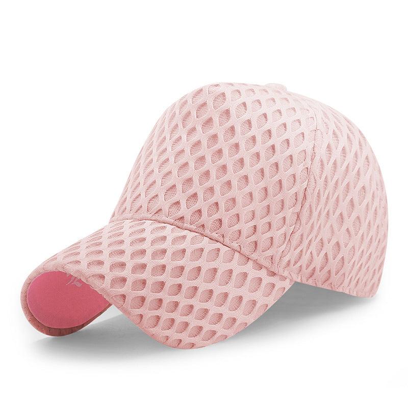 Long Tongue Hat Men Summer Hollow Mesh - melvincucci