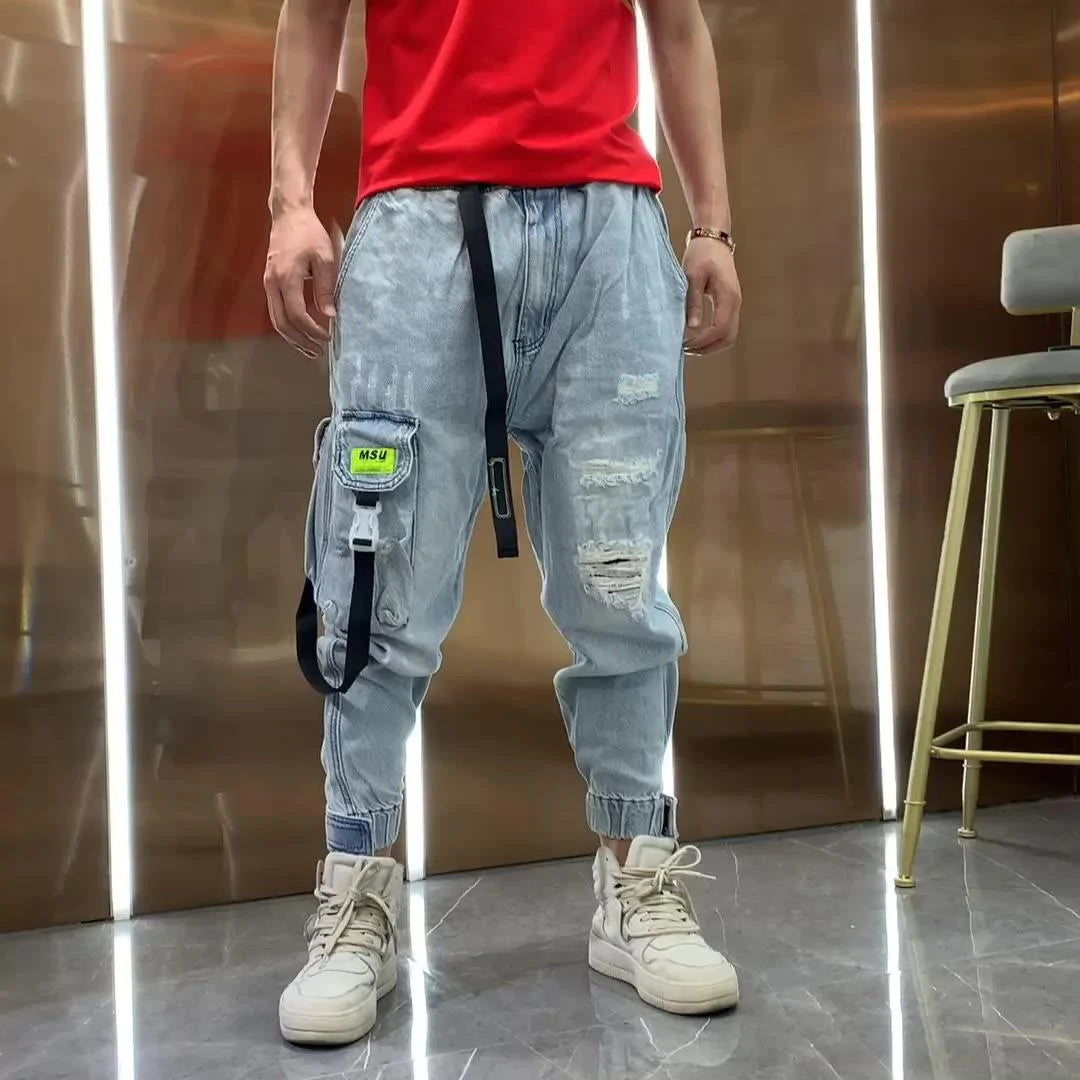Loose Casual Jeans Men - melvincucci