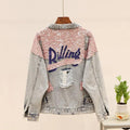 Loose Distressed Denim Jacket Women Jacket - melvincucci