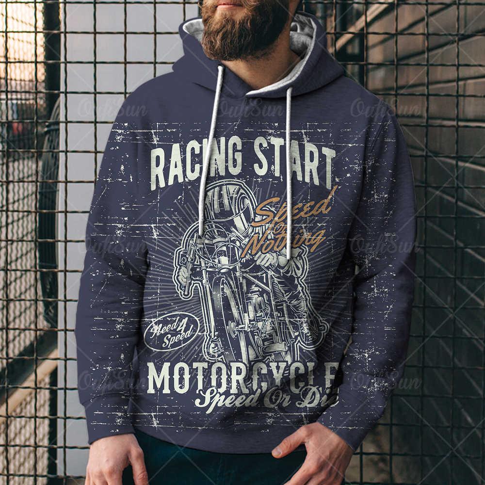 Loose Hooded Sweatshirt 3D Printed Hooded Sweatshirt - melvincucci