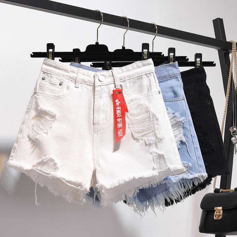 Loose jeans and short shorts - melvincucci
