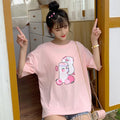 Loose short sleeve T-shirt for women - melvincucci
