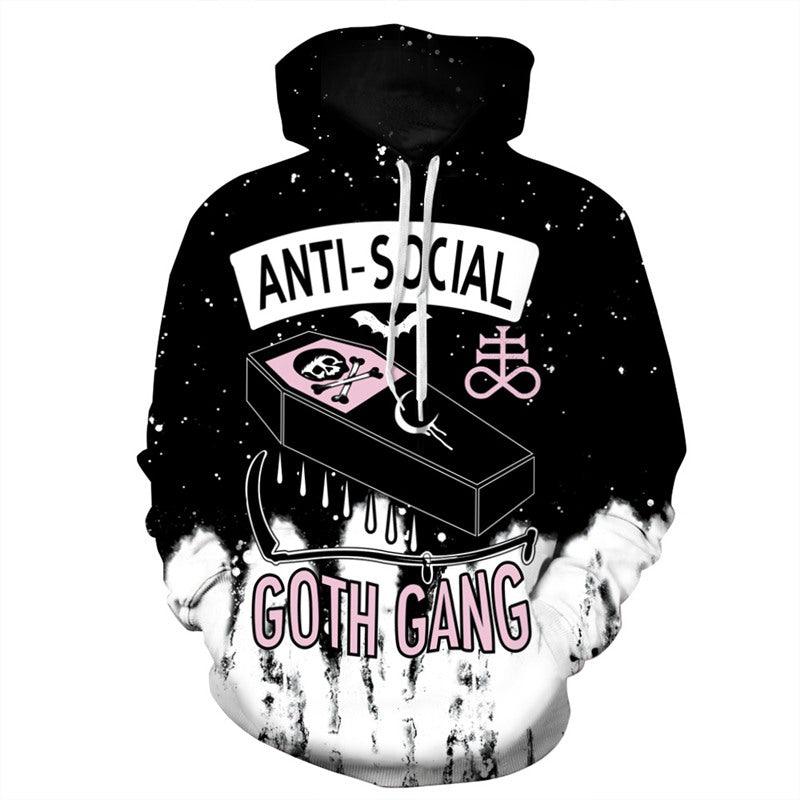Loose skull sweatshirt - melvincucci