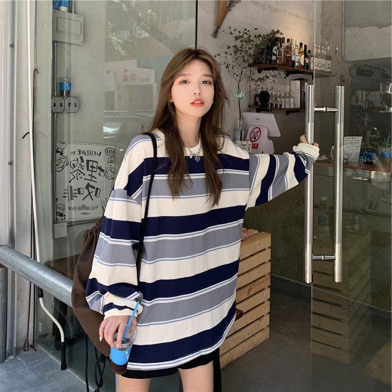 Loose striped sweatshirt - melvincucci
