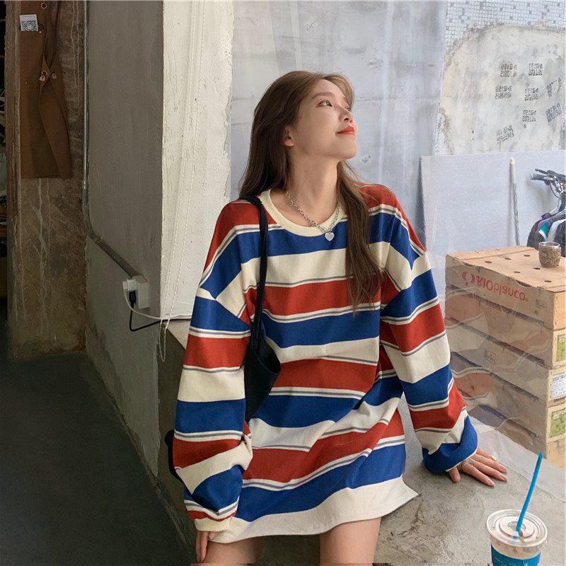Loose striped sweatshirt - melvincucci