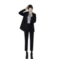 Loose suit two-piece suit for female student career interview - melvincucci