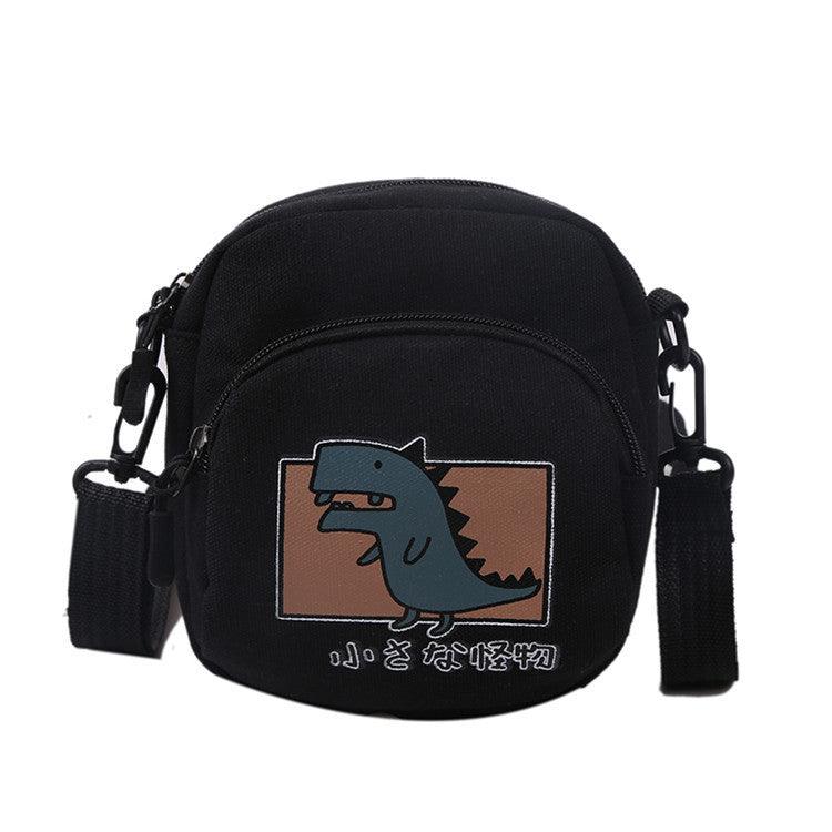 Love Cartoon Canvas Shoulder Bag Men And Women - melvincucci