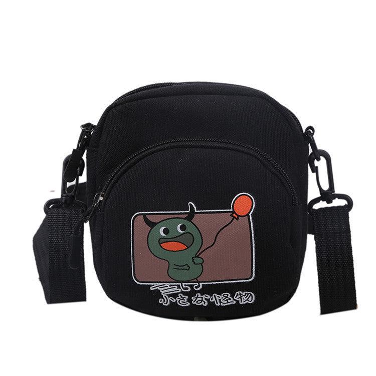 Love Cartoon Canvas Shoulder Bag Men And Women - melvincucci